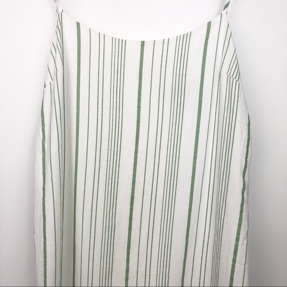 Lulu’s Light Green Striped Mini Dress NWT Size L - Picture 9 of 14